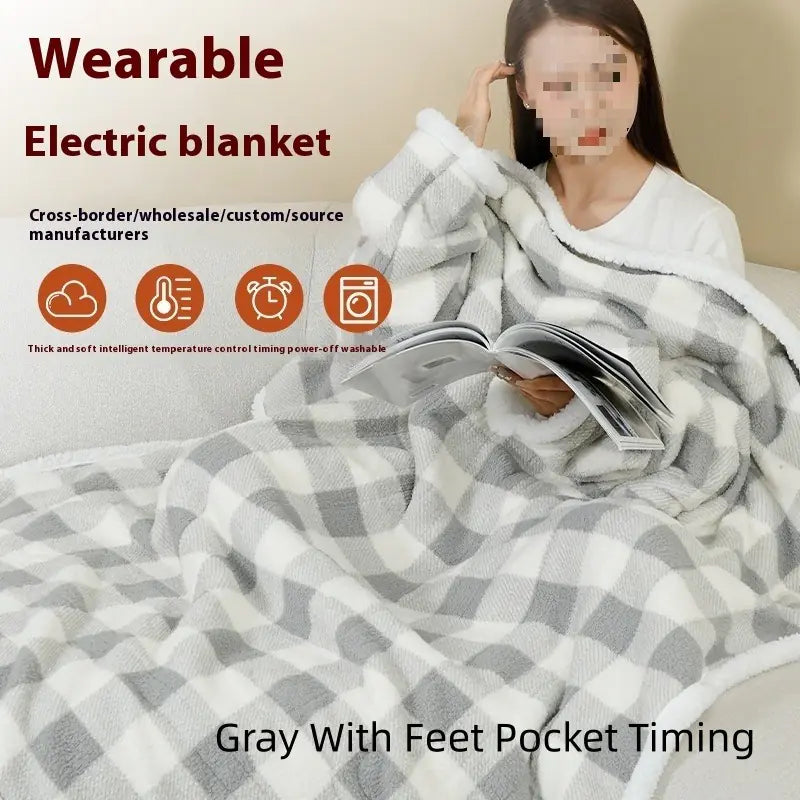 Wearable Electric Blanket Shawl
