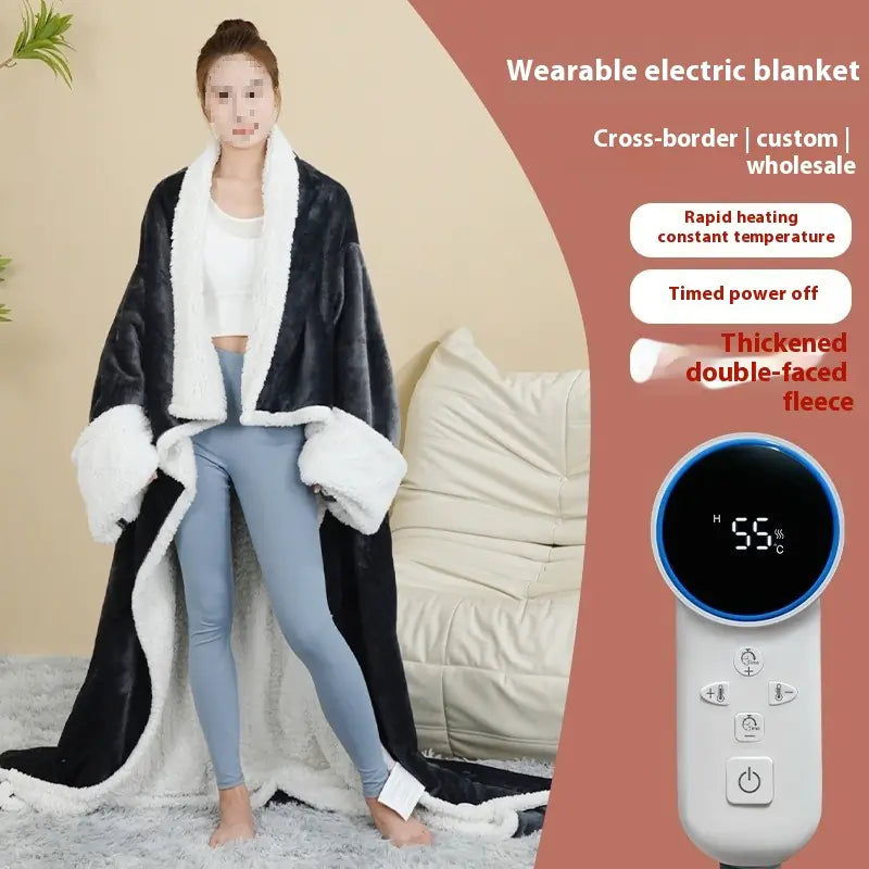 Wearable Electric Blanket Shawl