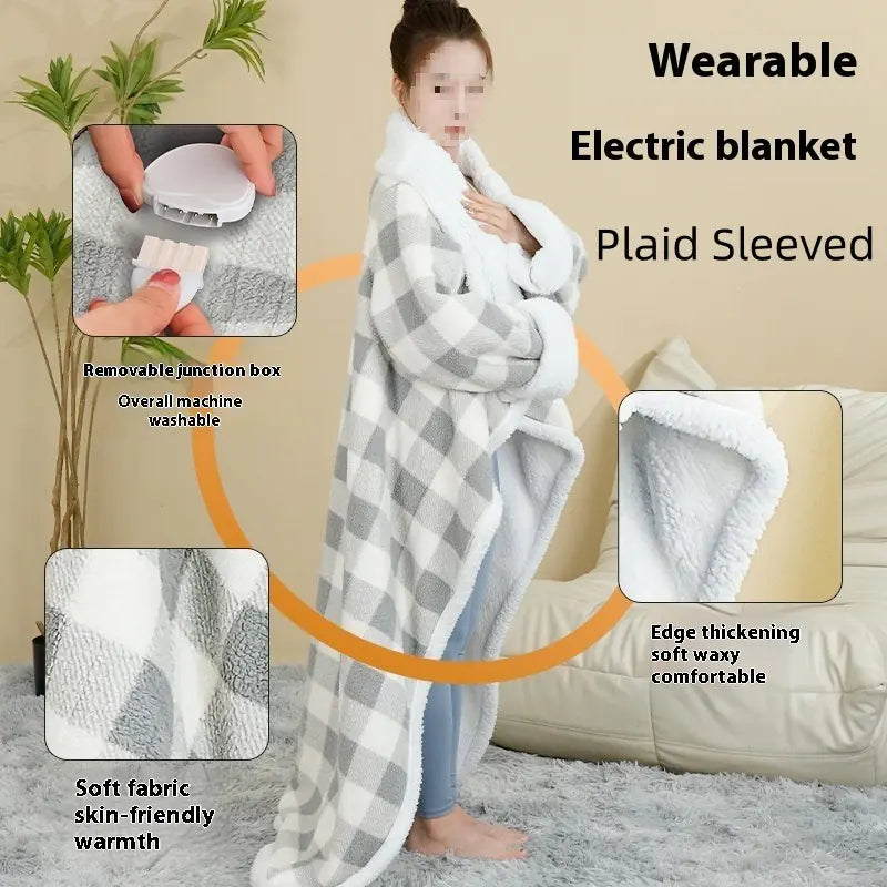 Wearable Electric Blanket Shawl